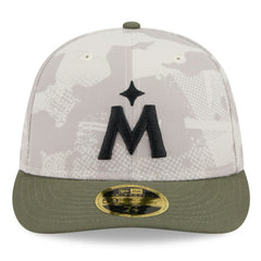 MLB Minnesota Twins New Era 2025 Armed Forces Day Low Profile 59FIFTY Fitted Hat