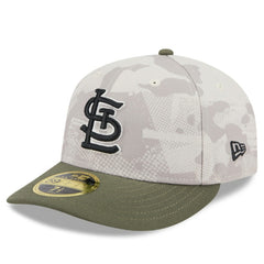 MLB St. Louis Cardinals New Era 2025 Armed Forces Day Low Profile 59FIFTY Fitted Hat