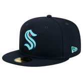 NHL Navy Seattle Kraken New Era Core 59FIFTY Fitted Hat