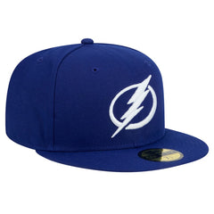 NHL Blue Tampa Bay Lightning New Era Core 59FIFTY Fitted Hat