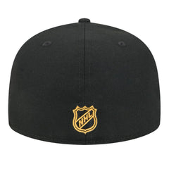 NHL Black Boston Bruins New Era Core 59FIFTY Fitted Hat