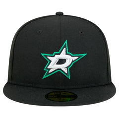 NHL Black Dallas Stars New Era Core 59FIFTY Fitted Hat