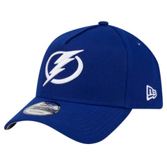 NHL Blue Tampa Bay Lightning New Era Core A-Frame 9FORTY Adjustable Hat