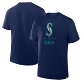 MLB Seattle Mariners Fanatics Clubhouse Legacy Side Swipe T-Shirt