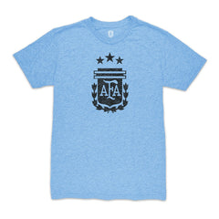 Alejandro Garnacho Argentina National Team 1863FC Player Vintage Tri-Blend T-Shirt - Light Blue