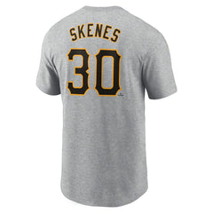MLB Paul Skenes Pittsburgh Pirates Nike Fuse Name & Number T-Shirt