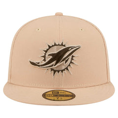 Candied Pecan 59FIFTY Fitted Hat - Miami Dolphins