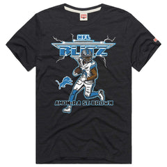 Amon-Ra St. Brown Homage Unisex NFL Blitz Player Tri-Blend T-Shirt - Detroit Lions