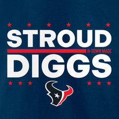 CJ Stroud & Stefon Diggs Election Players T-Shirt - Houston Texans
