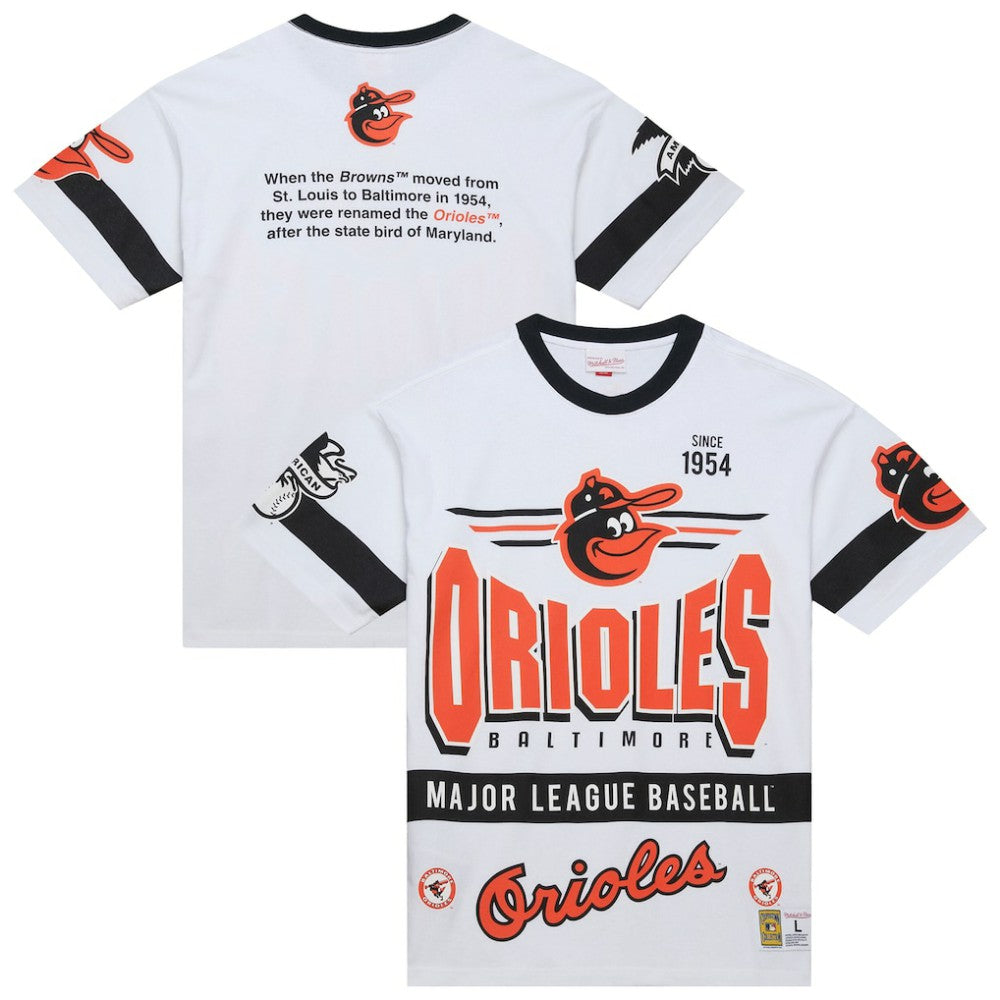 MLB Baltimore Orioles Mitchell & Ness Cooperstown Collection Team Origins Premium T-Shirt