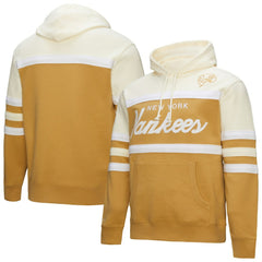MLB New York Yankees Mitchell & Ness Head Coach Pullover Hoodie