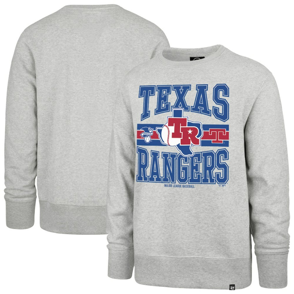 MLB Texas Rangers '47 Letters Headline Pullover Sweatshirt