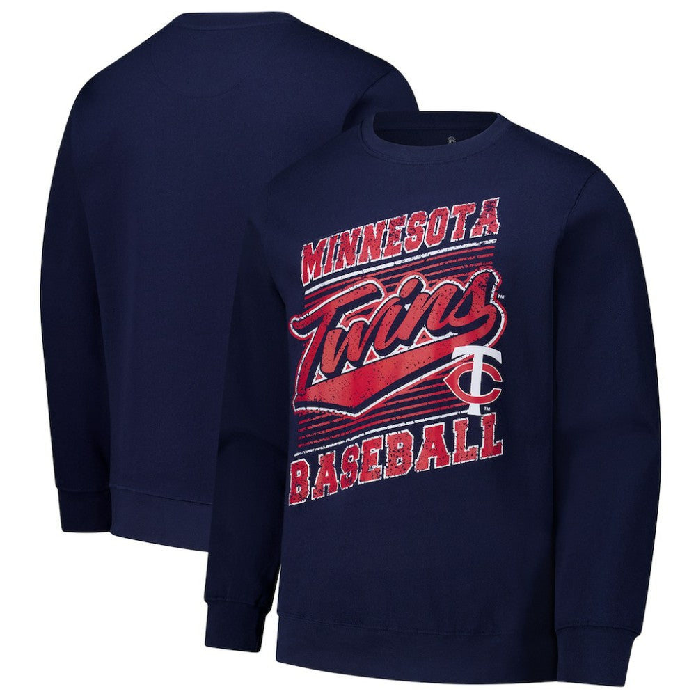 MLB Minnesota Twins Stitches Lightweight Crew Sweatshirt