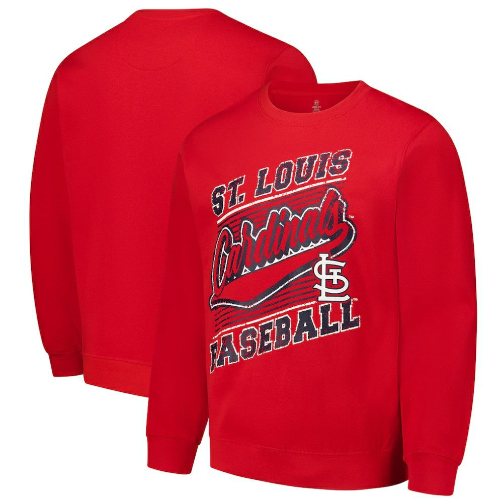 MLB St. Louis Cardinals Stitches Lightweight Crew Sweatshirt