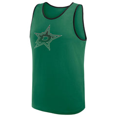 NHL Kelly Green Dallas Stars Logo Athletic Unmatched Success Tank Top