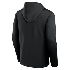 NHL Black Pittsburgh Penguins Logo Athletic Head Start Pullover Hoodie