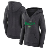 NBA Boston Celtics Logo Athletic Women's Triumphant V-Neck Pullover Hoodie
