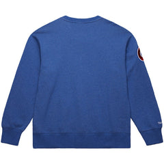 MLB Hank Aaron Atlanta Braves Mitchell & Ness Legends Collection Vintage Logo Fleece Name & Number Pullover Sweatshirt