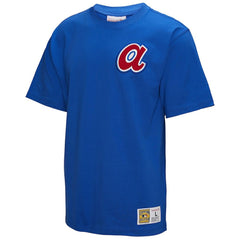 MLB Hank Aaron Atlanta Braves Mitchell & Ness Legends Collection Vintage Logo T-Shirt