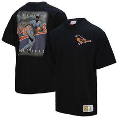 MLB Cal Ripken Jr. Baltimore Orioles Mitchell & Ness Legends Collection Vintage Logo T-Shirt