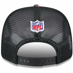 2024 NFL Crucial Catch Plaid 9SEVENTY Trucker Snapback Hat - Cleveland Browns