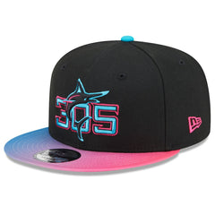 MLB Miami Marlins New Era 2025 City Connect 9FIFTY Snapback Hat