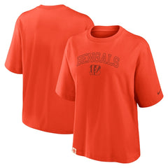 Women's Glory Arch Boxy T-Shirt - Cincinnati Bengals