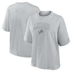 Women's Glory Arch Boxy T-Shirt - Detroit Lions