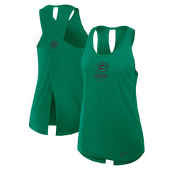 Women's Glory Open-Back Crisscross Dri-FIT Tank Top - Green Bay Packers