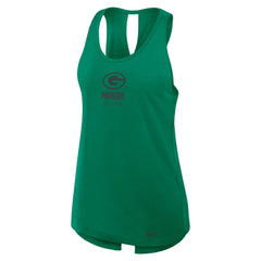 Women's Glory Open-Back Crisscross Dri-FIT Tank Top - Green Bay Packers
