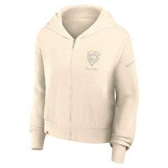 Women's Glory Cropped Full-Zip Hoodie - Chicago Bears