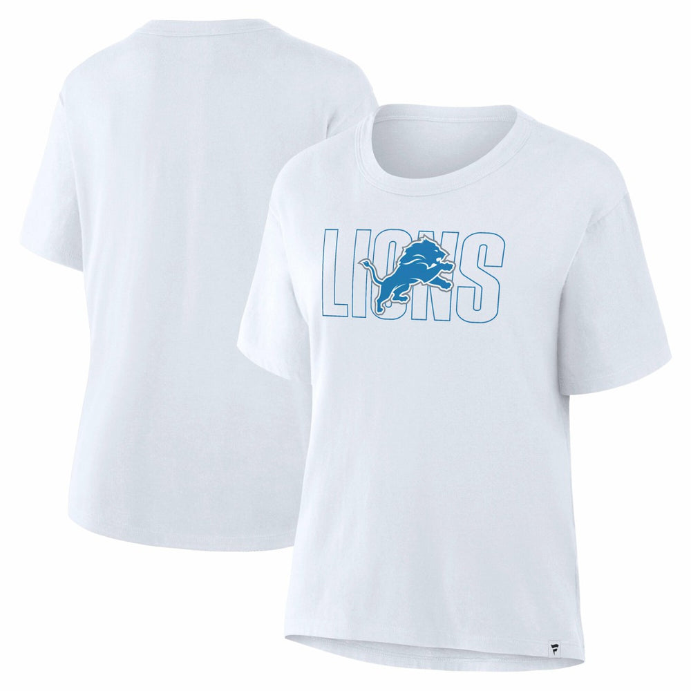 Women's Line Em Up T-Shirt - Detroit Lions