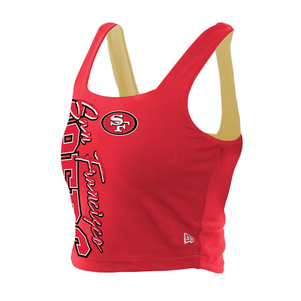Women's Reversible Cropped Sport Classics Tank Top - San Francisco 49ers