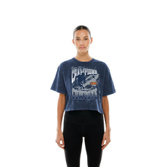 Women's Cropped Boxy Sport Classics Mineral Wash T-Shirt - Dallas Cowboys