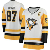 NHL White Sidney Crosby Pittsburgh Penguins Fanatics Women's Breakaway Jersey