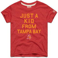 Homage Youth Just a Kid Tri-Blend T-Shirt - Tampa Bay Buccaneers