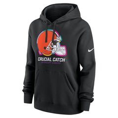 Women's 2024 NFL Crucial Catch Club Pullover Hoodie - Cleveland Browns