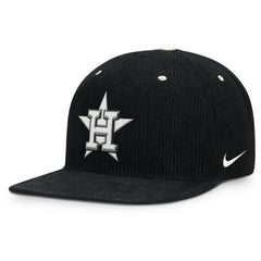MLB Houston Astros Nike Pro Corduroy Structured Snapback Hat