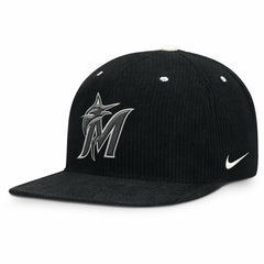 MLB Miami Marlins Nike Pro Corduroy Structured Snapback Hat
