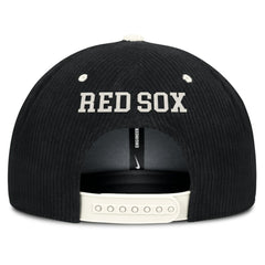 MLB Boston Red Sox Nike Pro Corduroy Structured Snapback Hat
