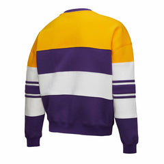 NBA Los Angeles Lakers x DANNIJO Women's Blocked Pullover Sweatshirt