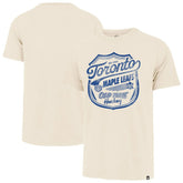 NHL Cream Toronto Maple Leafs '47 Poke Check Franklin T-Shirt