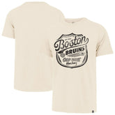 NHL Cream Boston Bruins '47 Poke Check Franklin T-Shirt