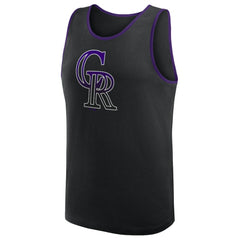 MLB Colorado Rockies Logo Athletic Unmatched Success Tank Top