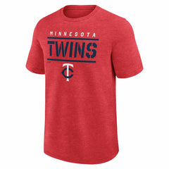 MLB Minnesota Twins Logo Athletic Top Notch T-Shirt