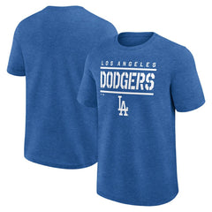 MLB Los Angeles Dodgers Logo Athletic Top Notch T-Shirt