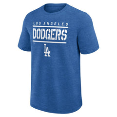 MLB Los Angeles Dodgers Logo Athletic Top Notch T-Shirt