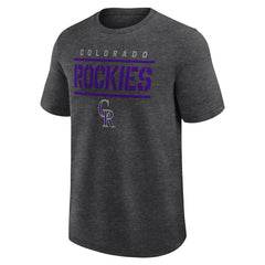 MLB Colorado Rockies Logo Athletic Top Notch T-Shirt