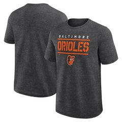 MLB Baltimore Orioles Logo Athletic Top Notch T-Shirt