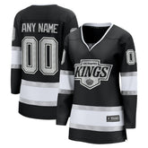 NHL Black Los Angeles Kings Fanatics Women's Home Breakaway Custom Jersey